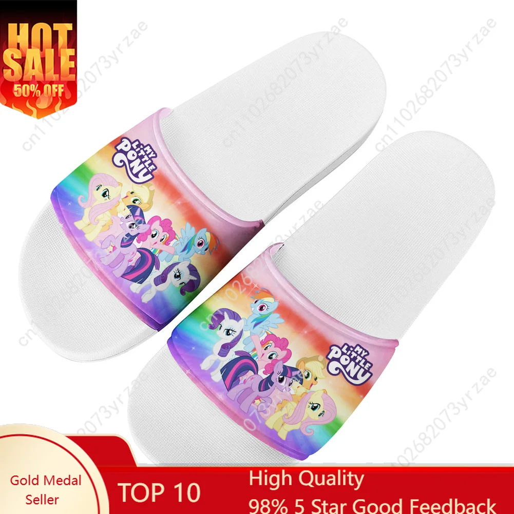 My Little Pony Sandals Mens Womens Teenagers Home Slippers Friends Fashion Bathroom Beach Swimming Pool Shoes Custom Slipper
My Little Pony Sandals Mens Womens Teenagers Home Slippers Friends Fashion Bathroom Beach Swimming Pool Shoes Custom Slipper