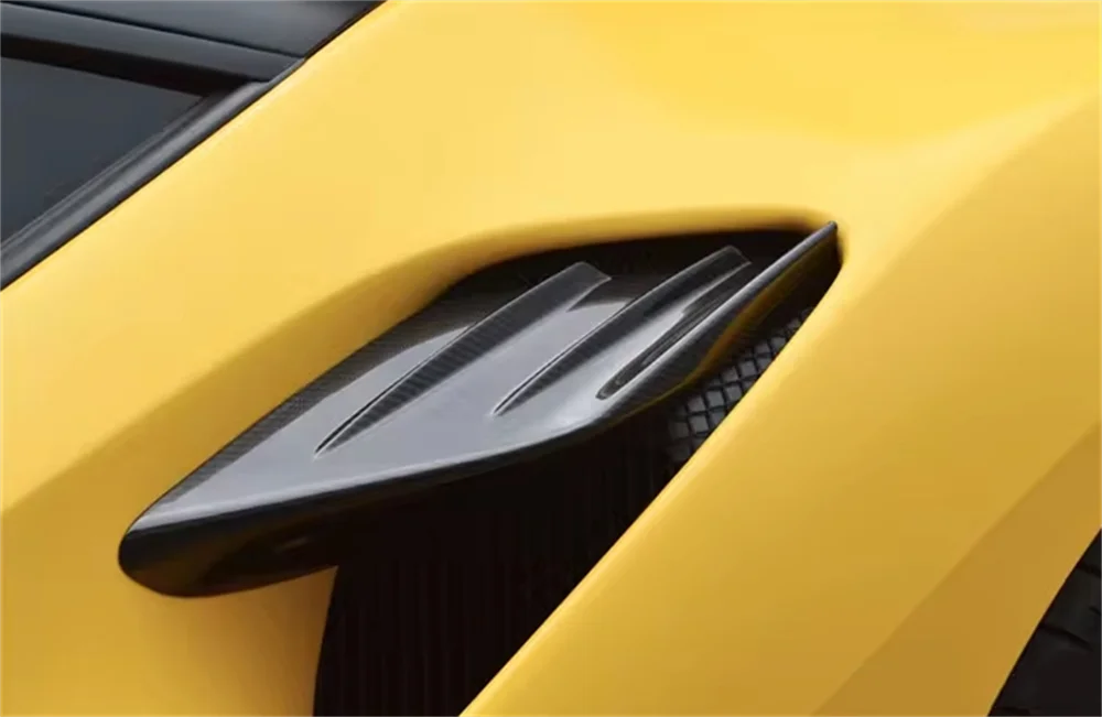 PK Style High Quality Carbon Fiber Rear Air Intake Decorative Body Kit 2019-2021 For Ferrari F8 Includes Rear Ventilation Cover
PK Style High Quality Carbon Fiber Rear Air Intake Decorative Body Kit 2019-2021 For Ferrari F8 Includes Rear Ventilation Cover