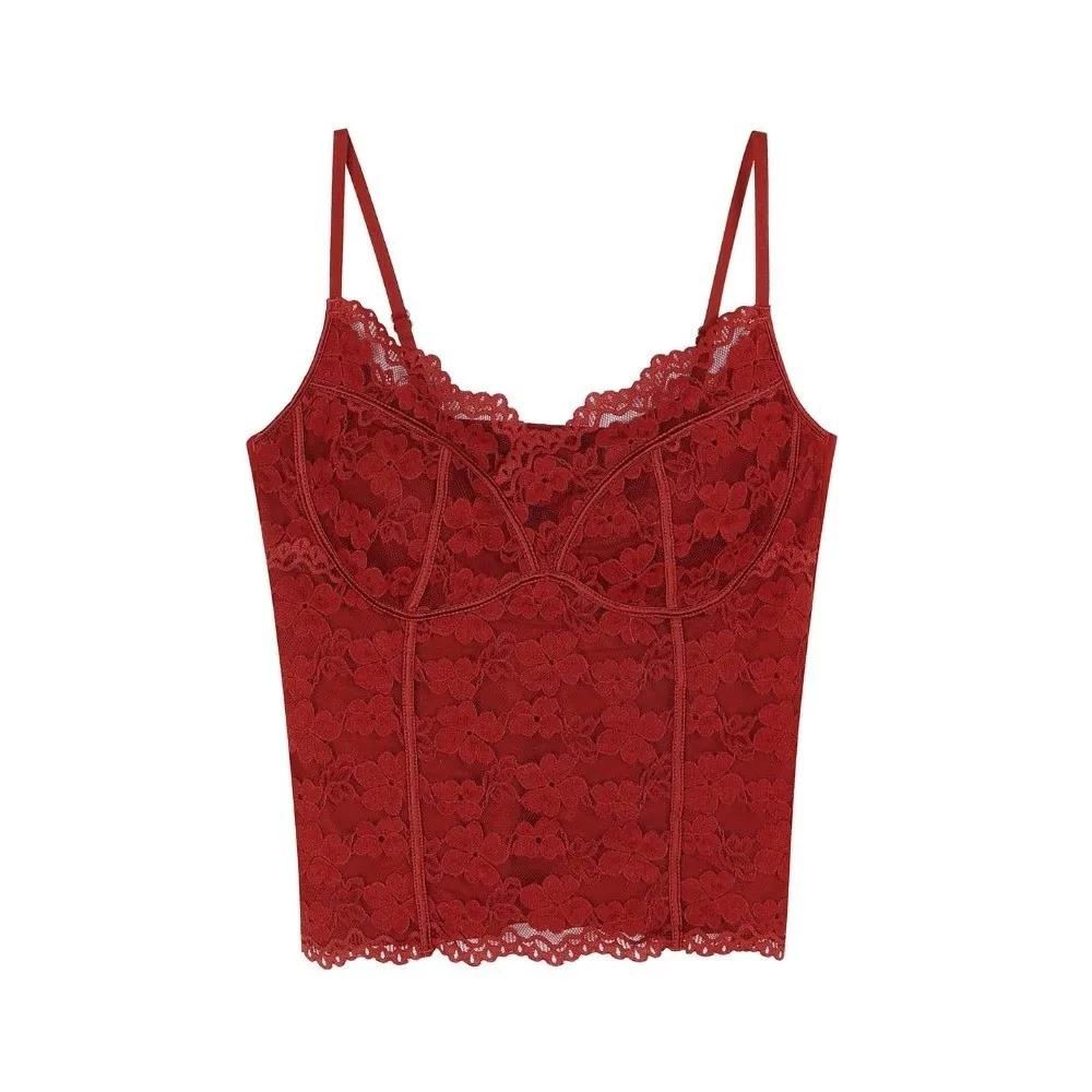 Модный сетчатый топ с цветочным узором, облегающий кружевной укороченный топ, майка для девочек, топ-жилет с V-образным вырезом и вставками для женщин
Модный сетчатый топ с цветочным узором, облегающий кружевной укороченный топ, майка для девочек, топ-жилет с V-образным вырезом и вставками для женщин