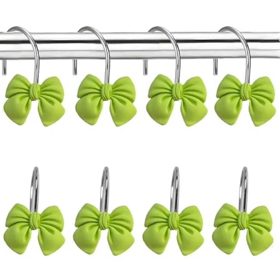 Bow Resin Shower Curtain Hooks, Set of 12 - Bright, Decorative, for Girls Bathroom, Room
Bow Resin Shower Curtain Hooks, Set of 12 - Bright, Decorative, for Girls Bathroom, Room