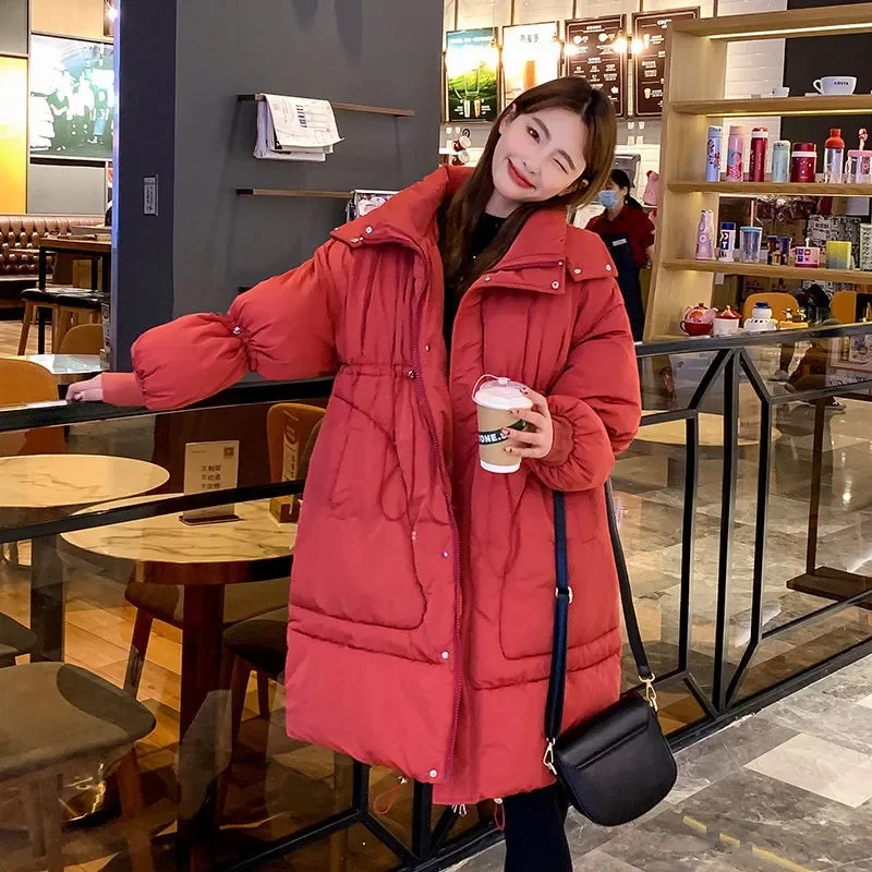 2023 New Women Down Cotton Coat Winter Jacket Female Mid Length Version Parkas Loose Warm Outwear Hooded Large Size Overcoat
2023 New Women Down Cotton Coat Winter Jacket Female Mid Length Version Parkas Loose Warm Outwear Hooded Large Size Overcoat