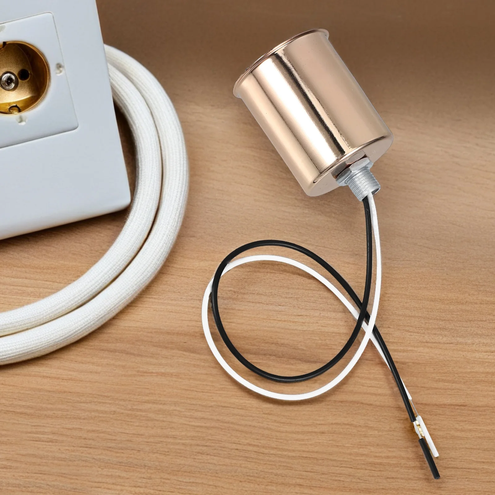 Durable Ceramic Lamp Holder Socket DIY Table Pendant Light Kit Easy Installation Wire Included Lighting Repair
Durable Ceramic Lamp Holder Socket DIY Table Pendant Light Kit Easy Installation Wire Included Lighting Repair