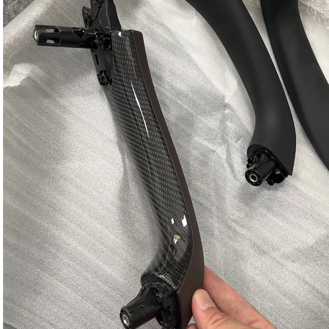 Car Interior Door Left Right Inside Pull Handle Outer Real Carbon Fiber Trim Replacement For BMW X3 X4 G01 G02 F97 F98 2018-2024
Car Interior Door Left Right Inside Pull Handle Outer Real Carbon Fiber Trim Replacement For BMW X3 X4 G01 G02 F97 F98 2018-2024