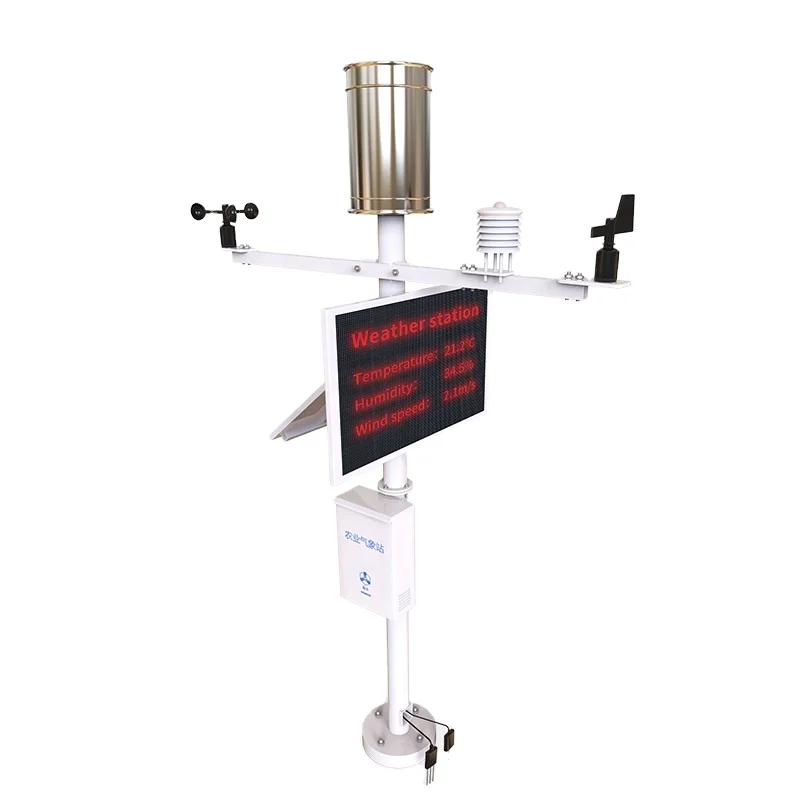 Smart Agriculture Weather Station Kit New 7 in 1 Soil Sensor + Wind, Rain, Air Data + Solar Radiation
Smart Agriculture Weather Station Kit New 7 in 1 Soil Sensor + Wind, Rain, Air Data + Solar Radiation