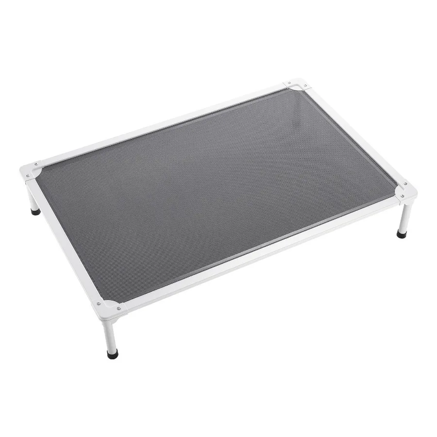 Elevated Dog Bed for Large Dogs Portable Raised Dog Cot with Aluminum Tube Metal Frame and Breathable Textilene Mesh Indoor Out
Elevated Dog Bed for Large Dogs Portable Raised Dog Cot with Aluminum Tube Metal Frame and Breathable Textilene Mesh Indoor Out