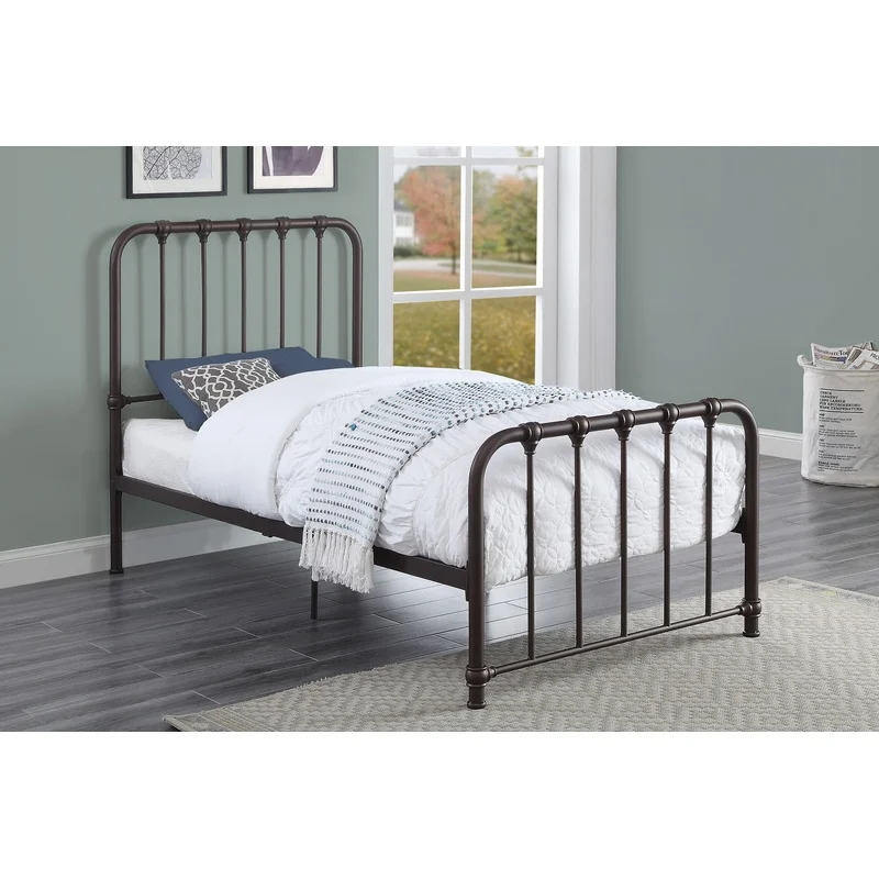 Dark Bronze Twin Platform Bed Frame Only
Dark Bronze Twin Platform Bed Frame Only