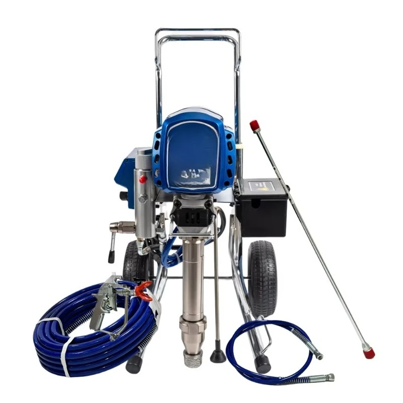 9L/min 4500W professional putty gypsum, electric industrial airless paint sprayer
9L/min 4500W professional putty gypsum, electric industrial airless paint sprayer