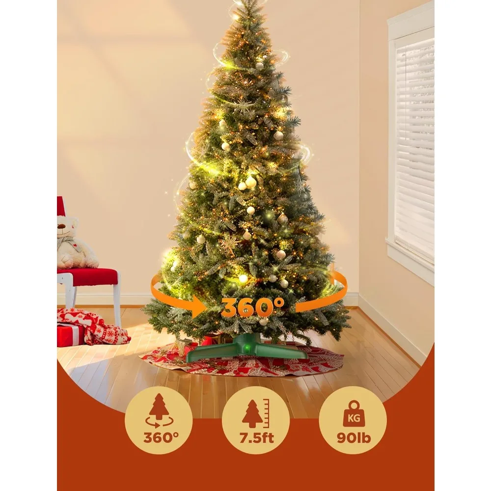DG-Direct Rotating Christmas Tree Stand, 360° Spinning Christmas Tree Stand for Up to a 7.5Ft, 90-Pound Artificial Christmas
DG-Direct Rotating Christmas Tree Stand, 360° Spinning Christmas Tree Stand for Up to a 7.5Ft, 90-Pound Artificial Christmas