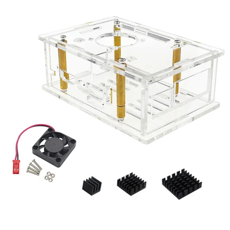 Superb For Orange Pi 5 Max Transparent Acrylic Shell Fan Heat Sink Orange Pi Shell Protective Case
Superb For Orange Pi 5 Max Transparent Acrylic Shell Fan Heat Sink Orange Pi Shell Protective Case