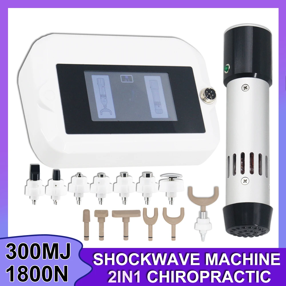 300MJ Shockwave Therapy Machine ED Treatment Electric Chiropractic Ajusting Tools Spine Shoulder Muscle Relaxation Physiotherapy
300MJ Shockwave Therapy Machine ED Treatment Electric Chiropractic Ajusting Tools Spine Shoulder Muscle Relaxation Physiotherapy