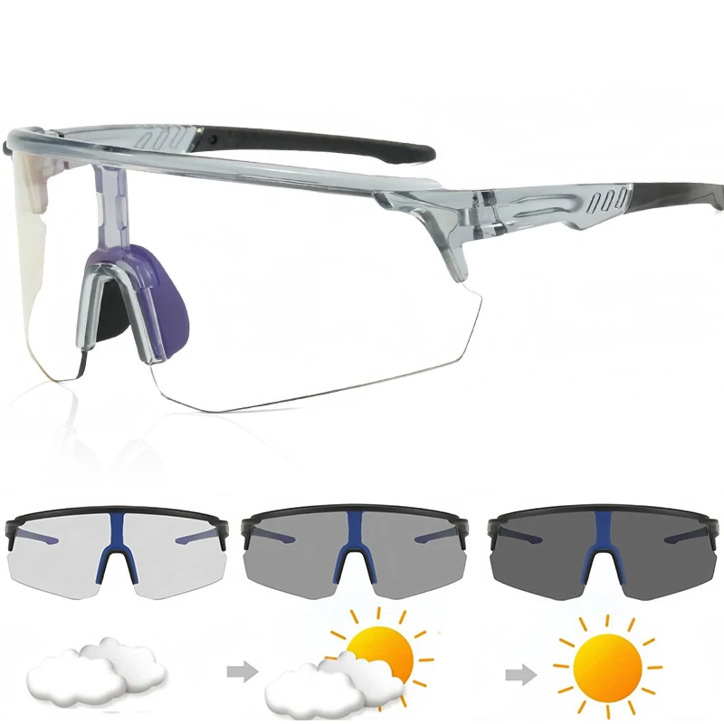 Brand Photochromic Sunglasses Men Women Design MTB Road Bike Cycling Glasses UV400 Oversized Half Frame Driving Golf Goggles
Brand Photochromic Sunglasses Men Women Design MTB Road Bike Cycling Glasses UV400 Oversized Half Frame Driving Golf Goggles