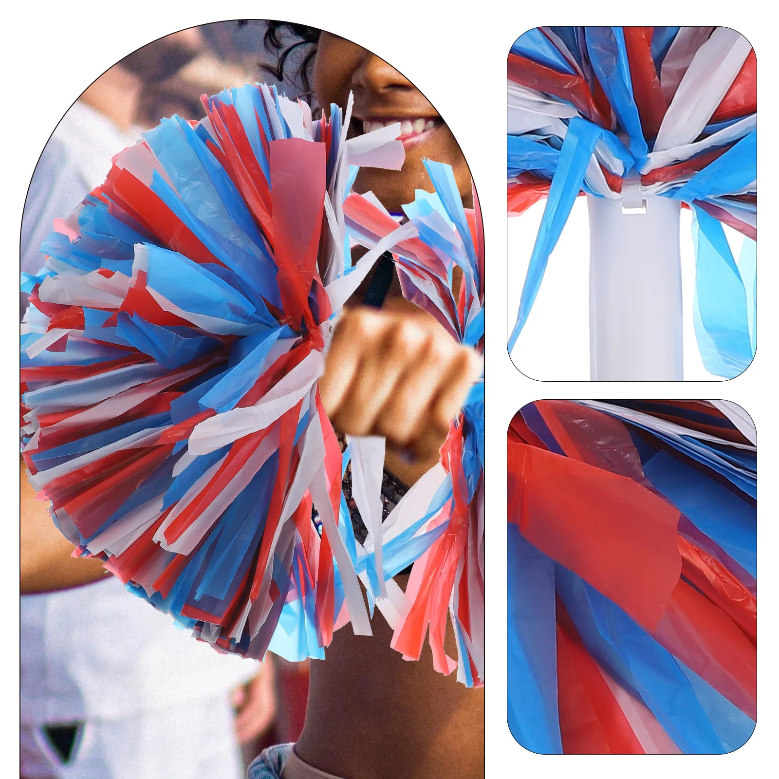 2 шт., ручные цветы для болельщиков, многоразовые помпоны, реквизит для черлидинга для спортивных мероприятий, товары для выступлений на открытом воздухе, фестиваль 
2 шт., ручные цветы для болельщиков, многоразовые помпоны, реквизит для черлидинга для спортивных мероприятий, товары для выступлений на открытом воздухе, фестиваль