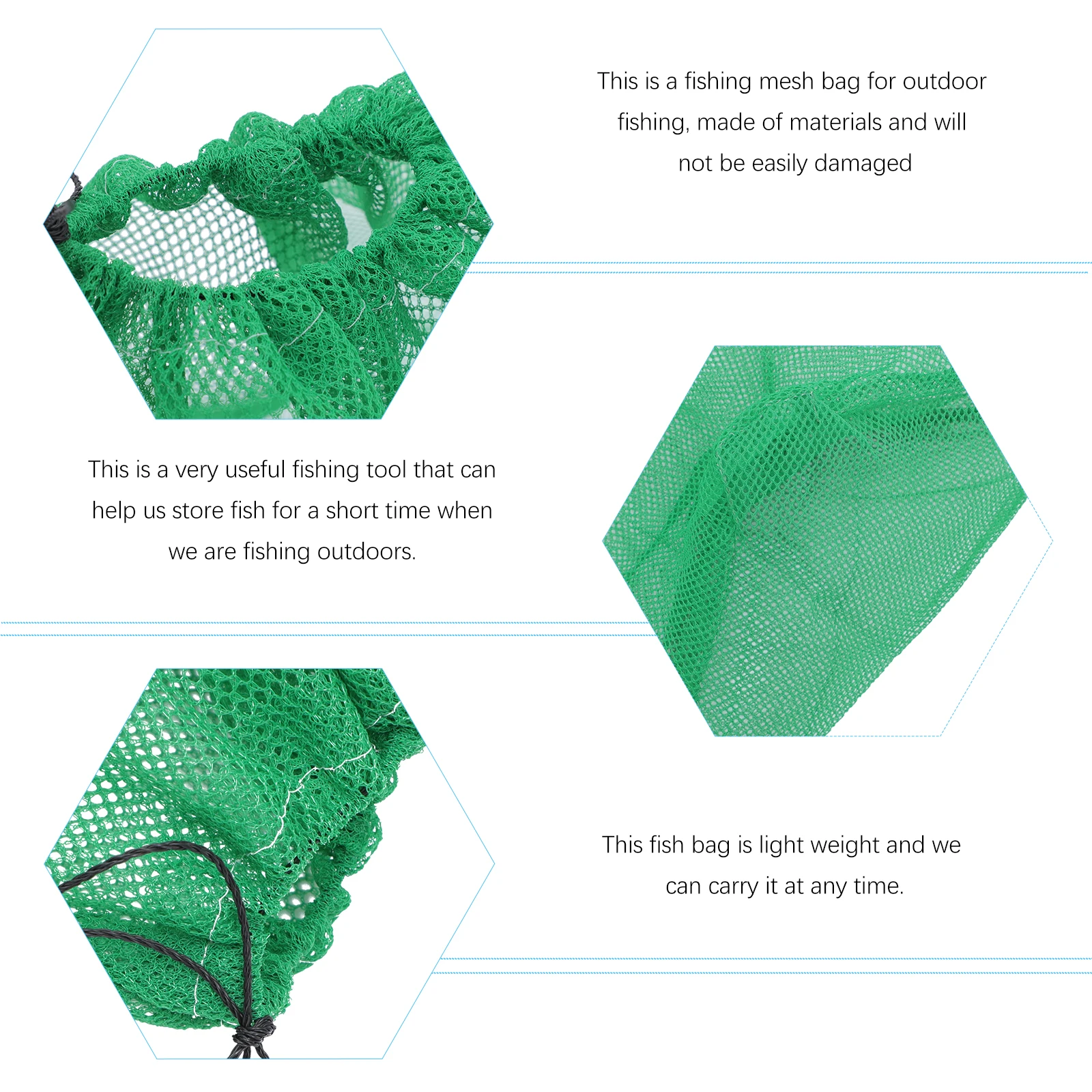 2Pcs WovenMeshBag SturdyNylon FoldableGreen LongTermUse HandWoven Practical Equipment
2Pcs WovenMeshBag SturdyNylon FoldableGreen LongTermUse HandWoven Practical Equipment