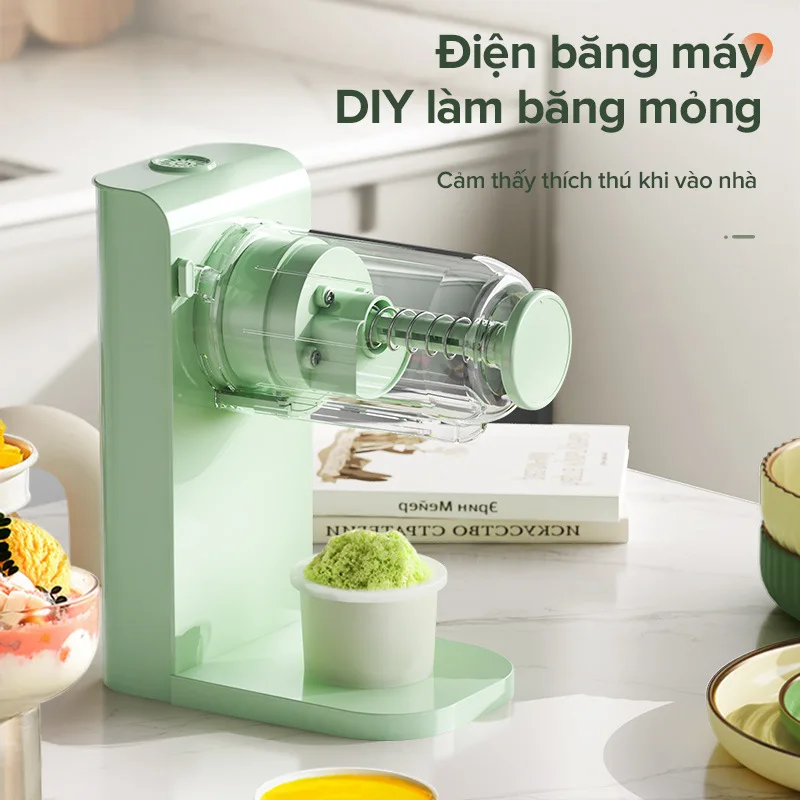 Automatic ice shaver household smoothie machine stall artifact cotton smoothie machine rechargeable ice breaker
Automatic ice shaver household smoothie machine stall artifact cotton smoothie machine rechargeable ice breaker