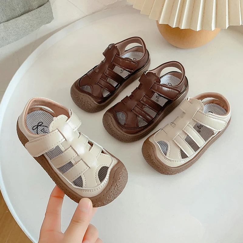 Children Roman Hollow Out Sandals Boys Girls Summer Beach Shoes Hook Loop Non Slip Rubber Sole Kids Casual Toes Capped Shoes
Children Roman Hollow Out Sandals Boys Girls Summer Beach Shoes Hook Loop Non Slip Rubber Sole Kids Casual Toes Capped Shoes