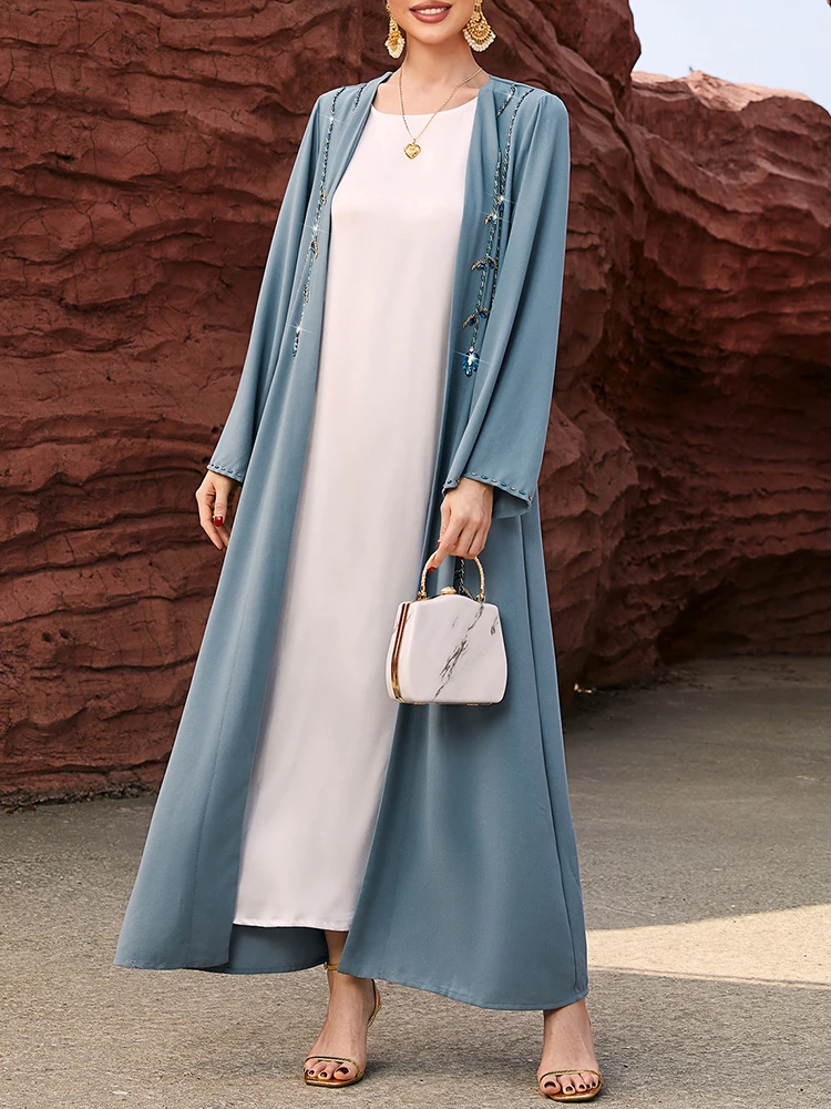Mia Muse Ramadan Outfits Modern Casual Women'S Long Dresses Round-Neck Glamour Comfortable Prayer Beaded Elegant Maxi
Mia Muse Ramadan Outfits Modern Casual Women'S Long Dresses Round-Neck Glamour Comfortable Prayer Beaded Elegant Maxi