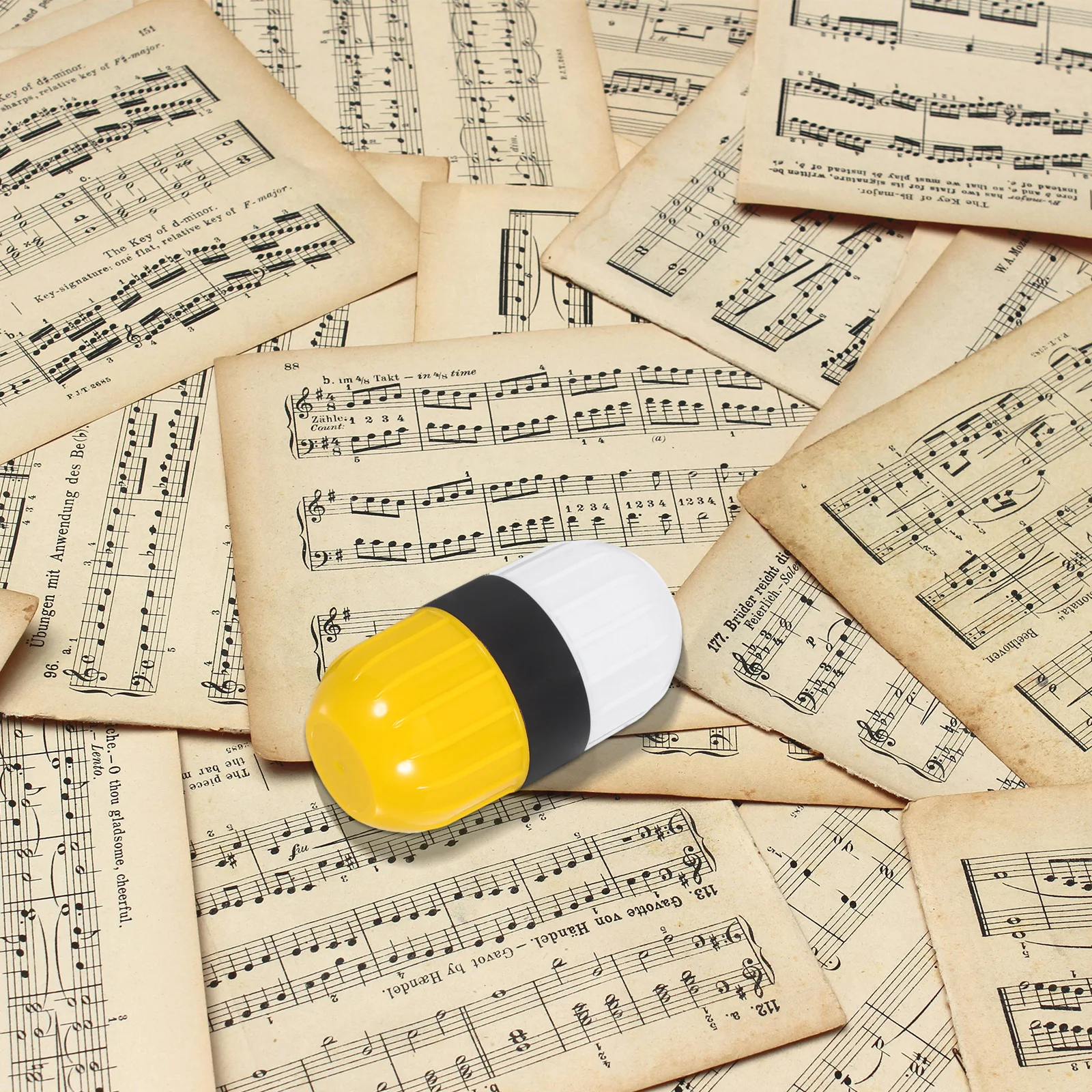 Dual Head Music Notation Roller Stamp Self-Inking Staff Lines Tool for Teachers Classroom Writing Practice
Dual Head Music Notation Roller Stamp Self-Inking Staff Lines Tool for Teachers Classroom Writing Practice