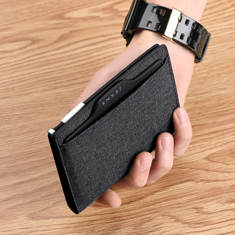 Wallet Men Small Mini Ultra-thin Compact Wallet Handmade Wallet Canvas Card Holder Short Design Ppurse Ultra-Thin Zipper Wallet
Wallet Men Small Mini Ultra-thin Compact Wallet Handmade Wallet Canvas Card Holder Short Design Ppurse Ultra-Thin Zipper Wallet