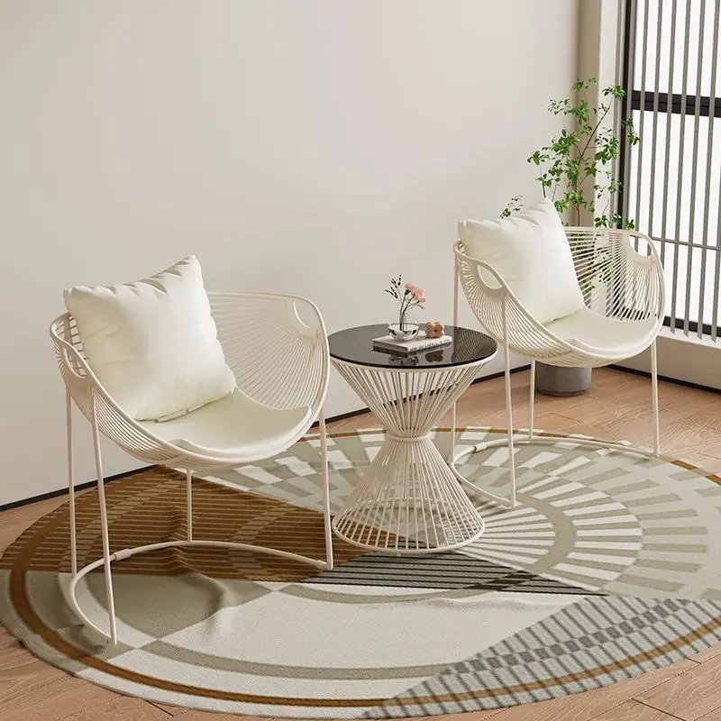 Balcony table, chair, sofa household coffee table three-piece set, garden cream combination
Balcony table, chair, sofa household coffee table three-piece set, garden cream combination