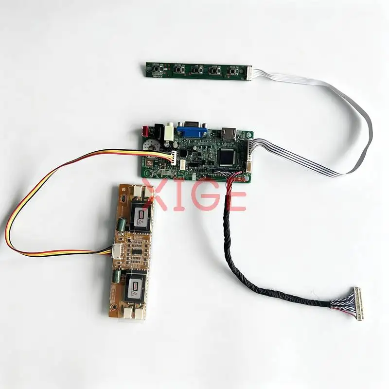 For M185B1-L01 CLAA216WA01 LCD Display Drive Controller Board Kit DIY 1366x768 4-CCFL 30 Pins LVDS 1366*768 VGA+HDMI-Compatible
For M185B1-L01 CLAA216WA01 LCD Display Drive Controller Board Kit DIY 1366x768 4-CCFL 30 Pins LVDS 1366*768 VGA+HDMI-Compatible