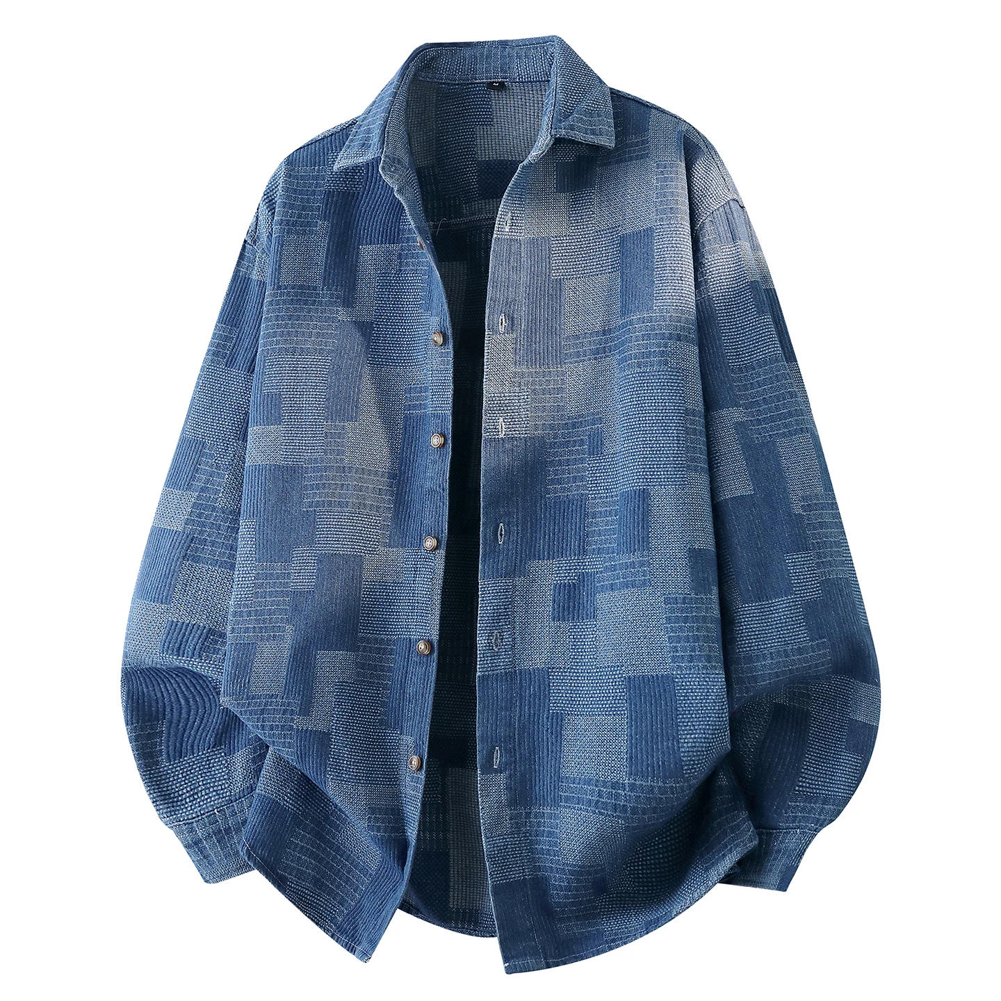 Vintage Style Patchwork Men's Shirts Jacket Ethnic Loose Long Sleeved Shirt for Spring and Autumn New Japanese Tops
Vintage Style Patchwork Men's Shirts Jacket Ethnic Loose Long Sleeved Shirt for Spring and Autumn New Japanese Tops