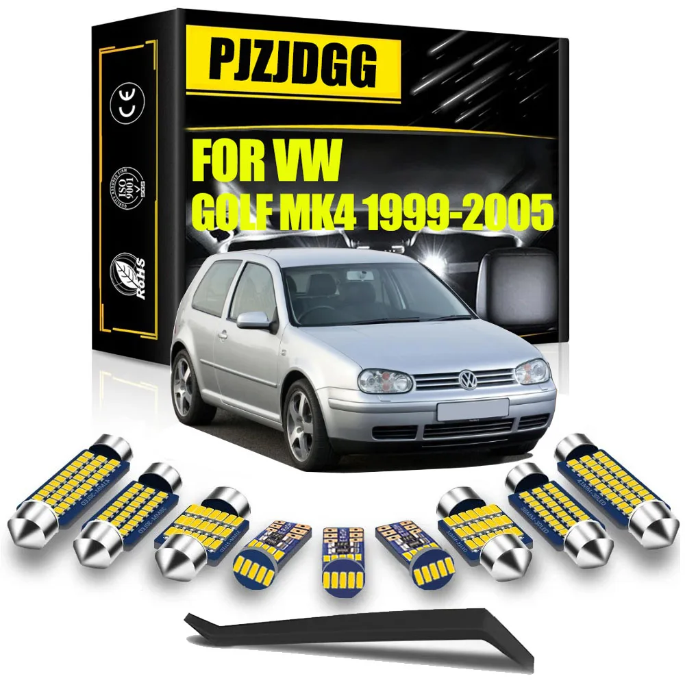 Car LED Interior Dome Reading Light Kit For VW Volkswagen Golf 4 MK4 1999 2000 2001 2002 2003 2004 2005 Bulb Accessories 13Pcs
Car LED Interior Dome Reading Light Kit For VW Volkswagen Golf 4 MK4 1999 2000 2001 2002 2003 2004 2005 Bulb Accessories 13Pcs