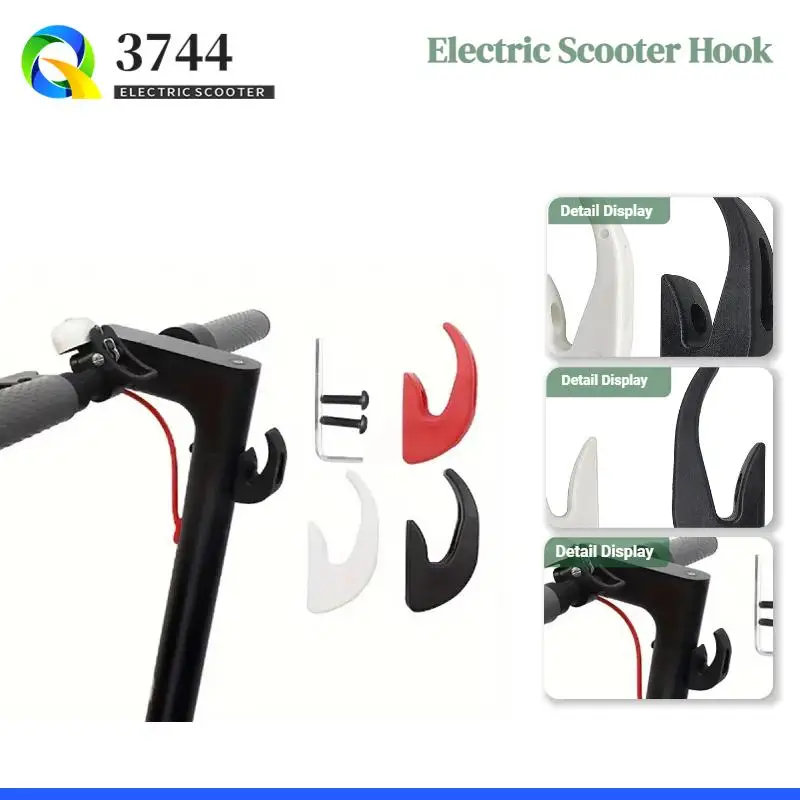 Electric Scooter Front Hanger for Xiaomi M365/1S/Pro PRO2 for Ninebot F20/25 Helmet Dual Claw Hook Bags Grip Storage Holder Rack
Electric Scooter Front Hanger for Xiaomi M365/1S/Pro PRO2 for Ninebot F20/25 Helmet Dual Claw Hook Bags Grip Storage Holder Rack