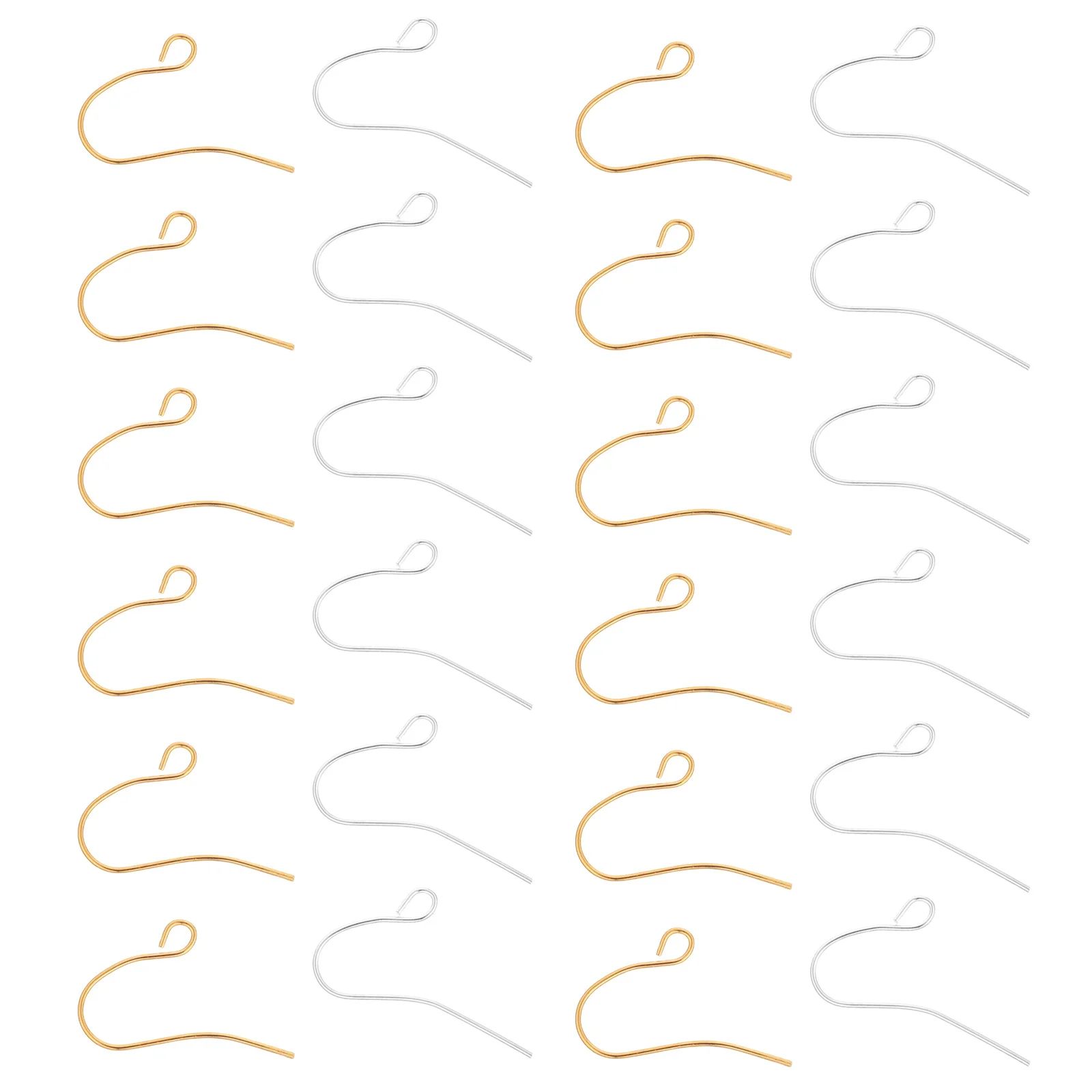 400pcs Bent Earring Hooks Fish Hook Ear Wires For Jewelry Making Handmade Drop Earrings Diy Material Lightweight
400pcs Bent Earring Hooks Fish Hook Ear Wires For Jewelry Making Handmade Drop Earrings Diy Material Lightweight