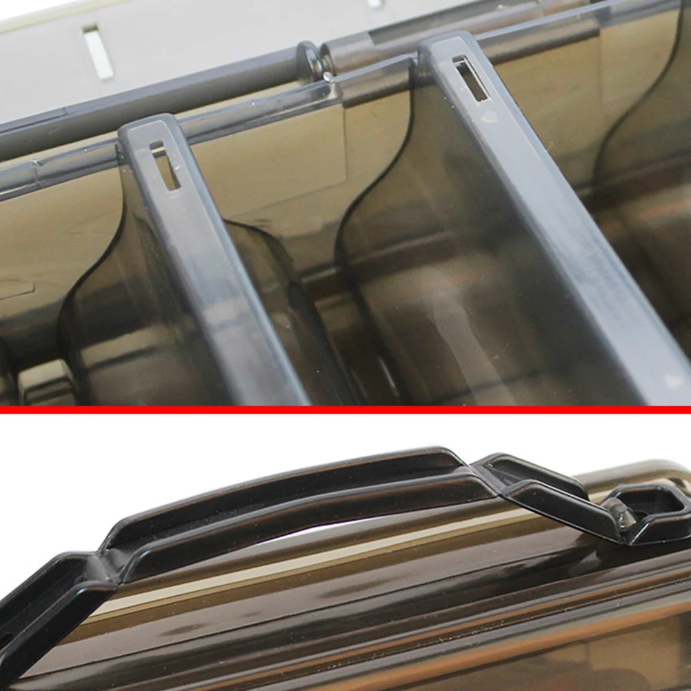 1Pcs Fishing Bait Storage Box Thickened Transparent 10 Compartments Waterproof Tackle Case Large Capacity Double Layer Fishing
1Pcs Fishing Bait Storage Box Thickened Transparent 10 Compartments Waterproof Tackle Case Large Capacity Double Layer Fishing