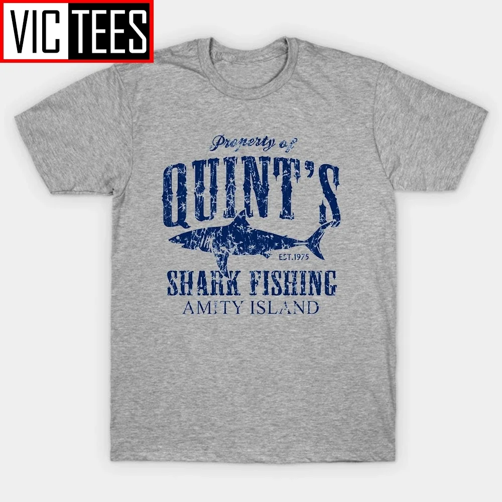 Men Stylish T Shirts Vintage Quints Shark Fishinger Amity Island Fishinger Fish Men O Neckd Clothing Printed Tee
Men Stylish T Shirts Vintage Quints Shark Fishinger Amity Island Fishinger Fish Men O Neckd Clothing Printed Tee