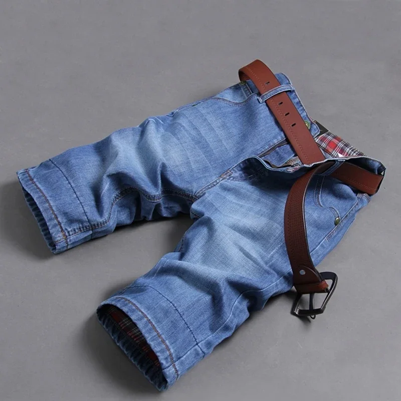 Pop Summer Ripped Jeans Men Straight Denim Male Fashion Casual Work Denim Mens Clothing No Belt
Pop Summer Ripped Jeans Men Straight Denim Male Fashion Casual Work Denim Mens Clothing No Belt