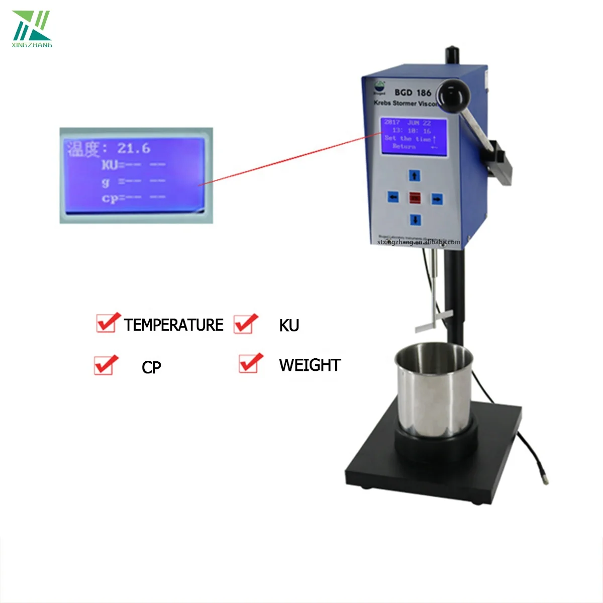 Biuged BGD 186 Viscometer Viscosity Tester Intelligent Krebs Stormer Viscometer Viscosimeter
Biuged BGD 186 Viscometer Viscosity Tester Intelligent Krebs Stormer Viscometer Viscosimeter