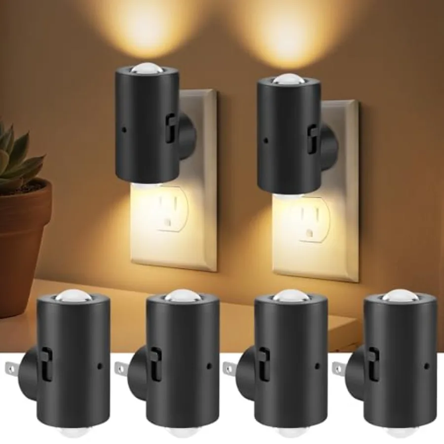 LED Night Lights Plug into Wall, Dimmable Plug in Night Light, Dusk to Dawn, 0-200LM Bright Nightlight Auto-On/Off, Night Light
LED Night Lights Plug into Wall, Dimmable Plug in Night Light, Dusk to Dawn, 0-200LM Bright Nightlight Auto-On/Off, Night Light