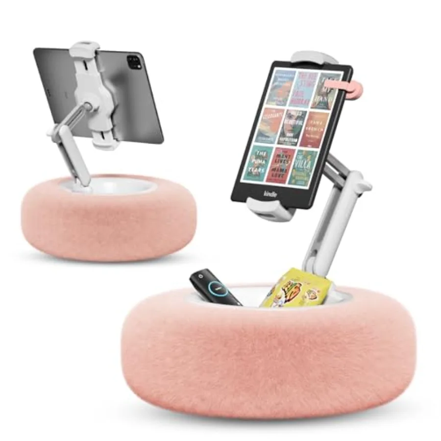 Tablet Pillow Stand for Reading Adjustable Tablet Stand Phone Holder for Bed with Detachable Snack Bowl Fits 4.7-13 Kindle/Phon
Tablet Pillow Stand for Reading Adjustable Tablet Stand Phone Holder for Bed with Detachable Snack Bowl Fits 4.7-13 Kindle/Phon