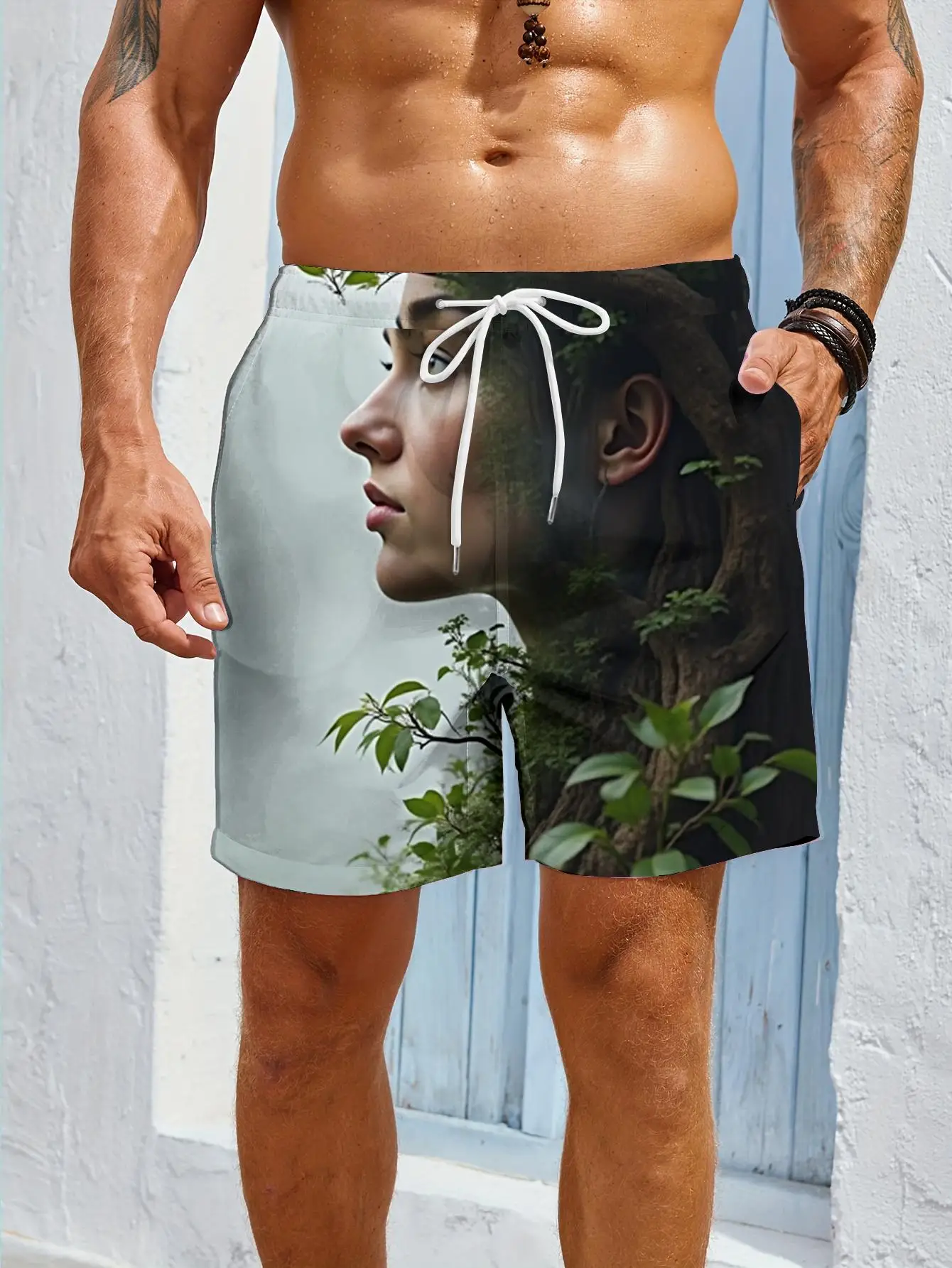 1pcs Men's Short swim trunks2026 Summer 3D Printed Short sleeve baggy pants running Polyester Breathable Quick drying
1pcs Men's Short swim trunks2026 Summer 3D Printed Short sleeve baggy pants running Polyester Breathable Quick drying