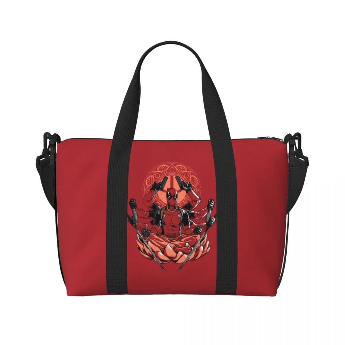 Custom Deadpool Groceries Shopping Tote Bag Women Large Capacity Comics Beach Gym Travel Bags
Custom Deadpool Groceries Shopping Tote Bag Women Large Capacity Comics Beach Gym Travel Bags