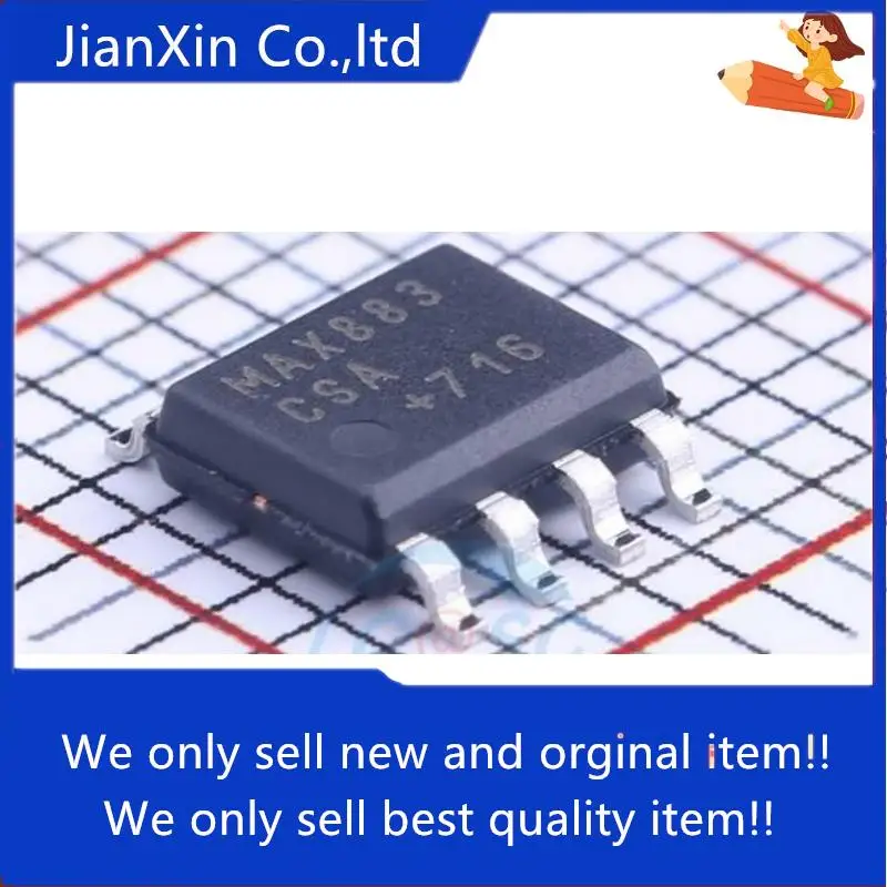 10pcs orginal new MAX883CSA Low Dropout Linear Regulator Linear Regulator SOIC-8
10pcs orginal new MAX883CSA Low Dropout Linear Regulator Linear Regulator SOIC-8