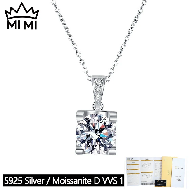 MI MI 925 Sterling Silver 1CT D Color GRA Certified Lab-Created Moissanite Bull Head Pendant Necklace Classic New Precision-Craf
MI MI 925 Sterling Silver 1CT D Color GRA Certified Lab-Created Moissanite Bull Head Pendant Necklace Classic New Precision-Craf