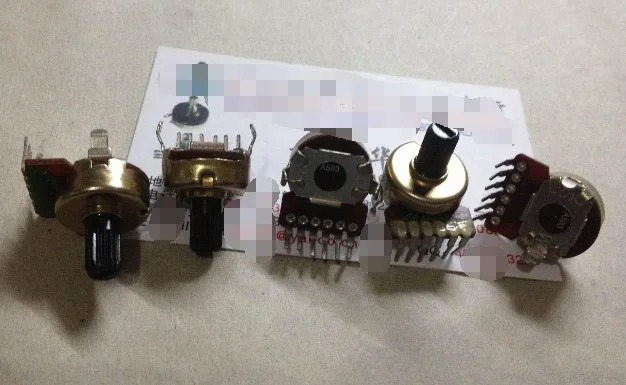 5pcs/lot 161 Vertical double potentiometer Subwoofer volume potentiometer A503 A50K Potentiometer handle 10MM
5pcs/lot 161 Vertical double potentiometer Subwoofer volume potentiometer A503 A50K Potentiometer handle 10MM