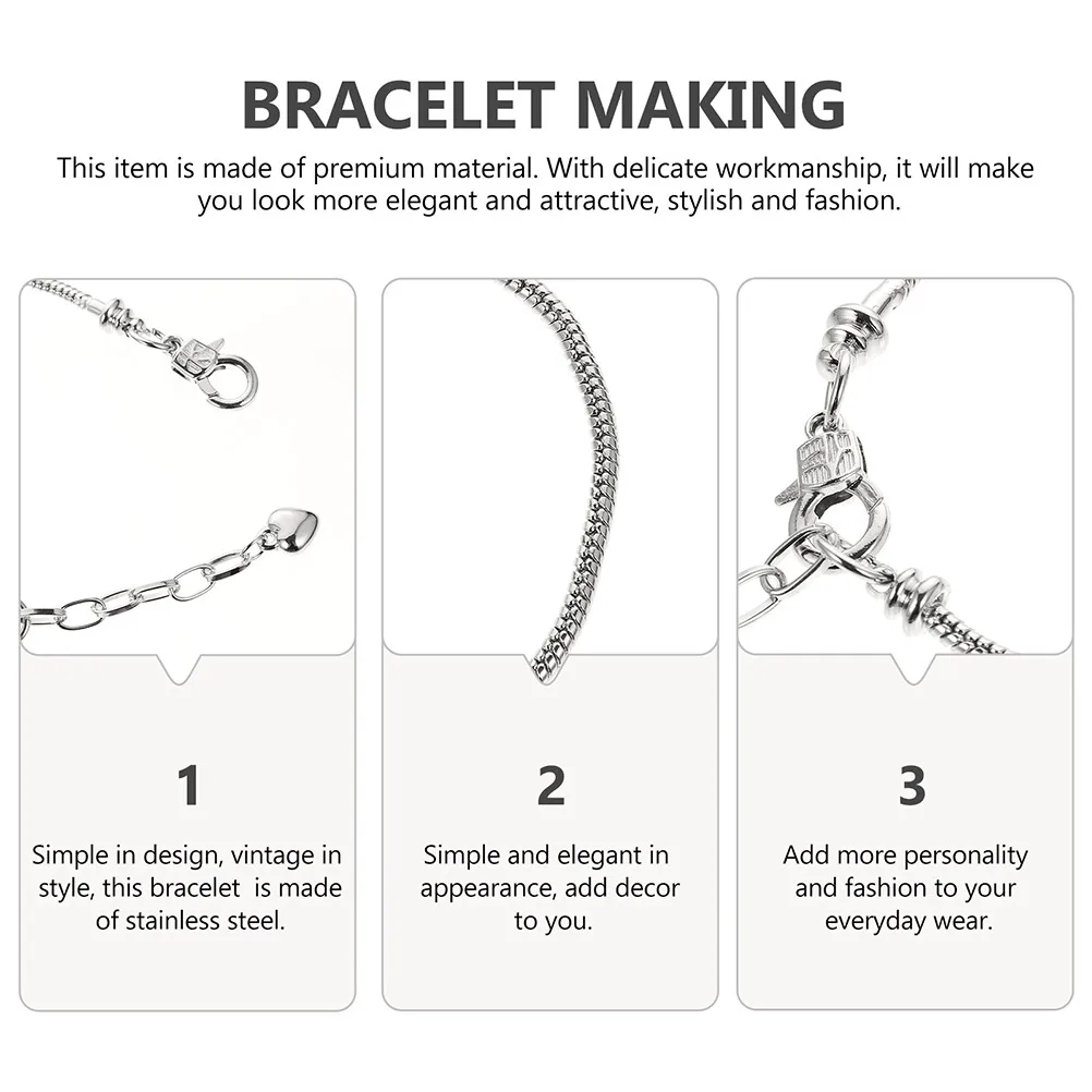 12 Pcs Bracelet Chain Snake Accessories Miss Jewelry Making Supplies Copper for Women
12 Pcs Bracelet Chain Snake Accessories Miss Jewelry Making Supplies Copper for Women