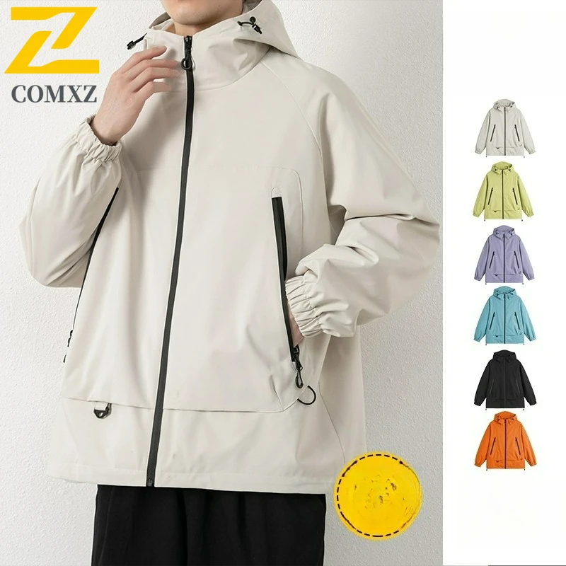 COMXZ утепленная мужская куртка с капюшоном 2025, ветрозащитная теплая парка для катания на лыжах на открытом воздухе, повседневная дорожная морозостойкая зимняя новая одежда
COMXZ утепленная мужская куртка с капюшоном 2025, ветрозащитная теплая парка для катания на лыжах на открытом воздухе, повседневная дорожная морозостойкая зимняя новая одежда