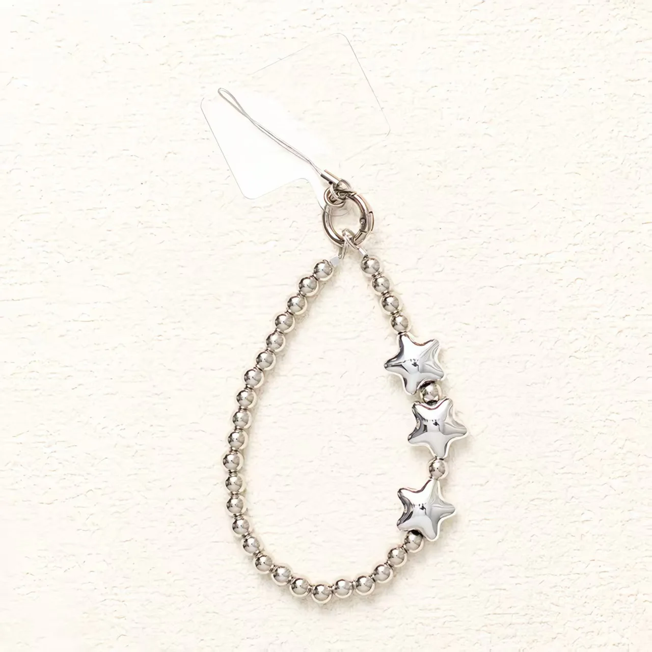 Y2K Silver Star Beaded Phone Chain Cord Cute Ball Beads Phone Case Lanyard Handmade Bag Charm Wrist Strap for Girls Gift Decor
Y2K Silver Star Beaded Phone Chain Cord Cute Ball Beads Phone Case Lanyard Handmade Bag Charm Wrist Strap for Girls Gift Decor