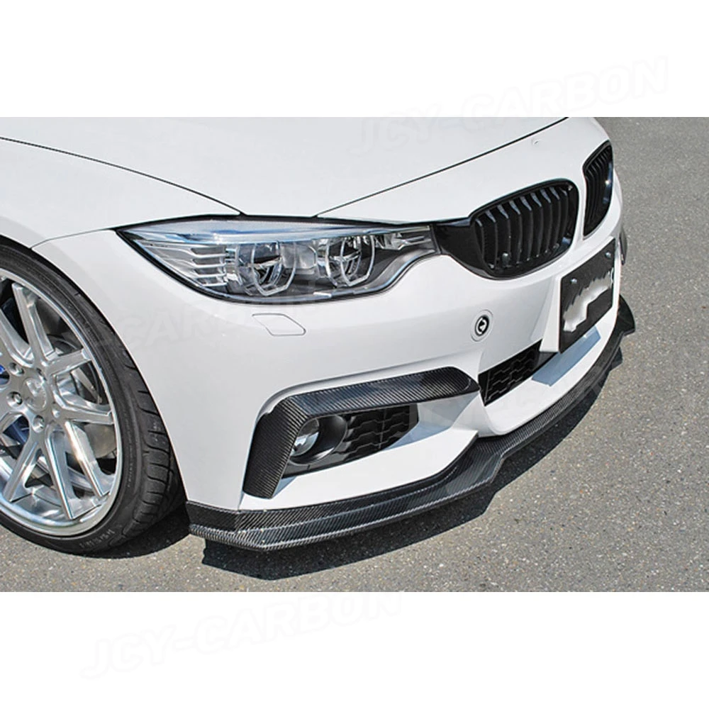 Real Carbon Fiber Front Fog Lamp Cover Splitters Canards Fins for BMW 4 Series F32 F33 F36 M Sport 2013 2014 2015 2016 2017 2018
Real Carbon Fiber Front Fog Lamp Cover Splitters Canards Fins for BMW 4 Series F32 F33 F36 M Sport 2013 2014 2015 2016 2017 2018