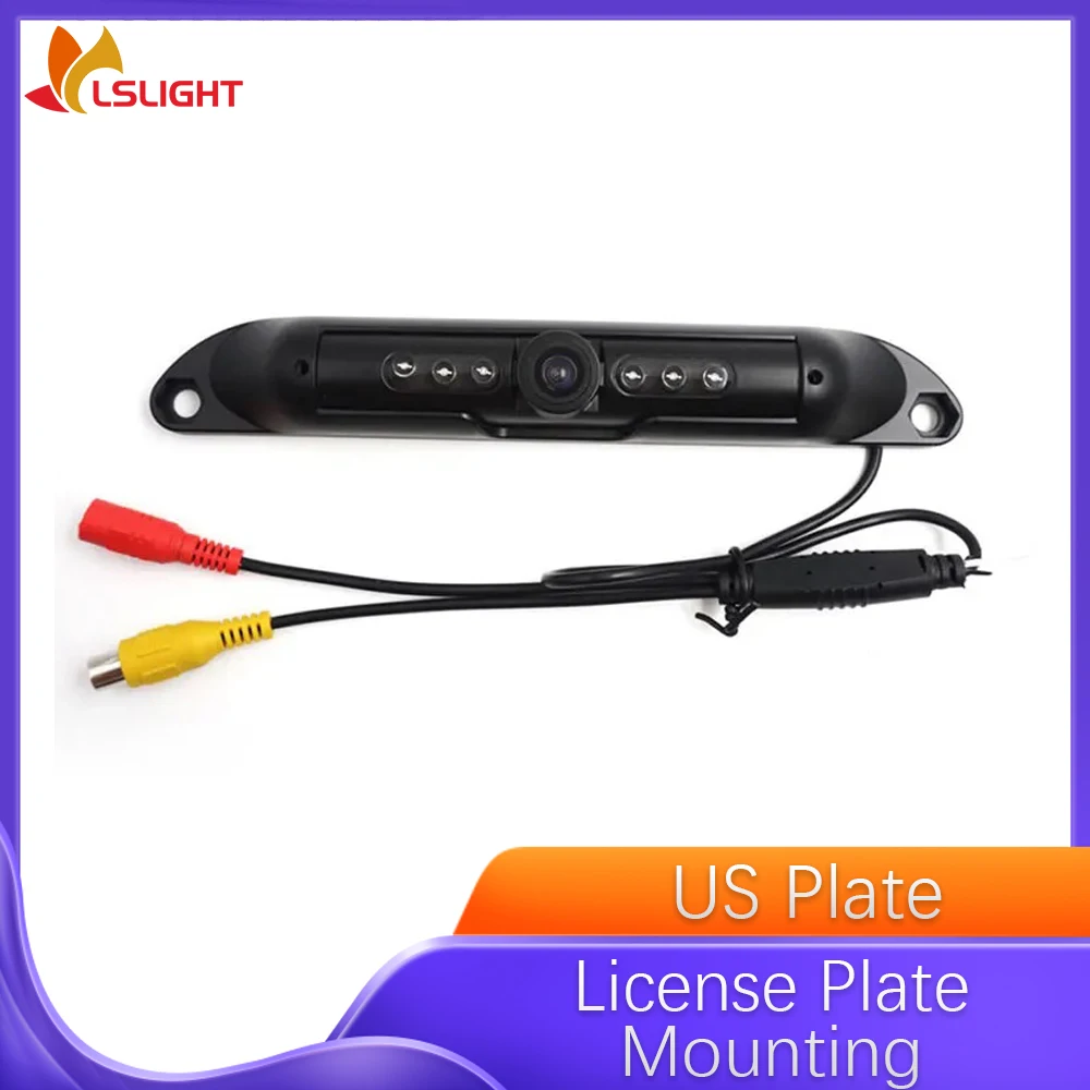 USA Car Licence Plate Rearview Camera With Infrared Light Night Vision Waterproof Reversing Parking Monitor Accessories
USA Car Licence Plate Rearview Camera With Infrared Light Night Vision Waterproof Reversing Parking Monitor Accessories