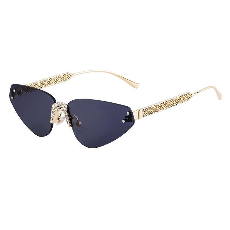 New Cat Eye Sunglasses Women Trendy Retro Rimless Fashion Glasses Luxury Lunette Soleil Femme Dropshipping Shades
New Cat Eye Sunglasses Women Trendy Retro Rimless Fashion Glasses Luxury Lunette Soleil Femme Dropshipping Shades