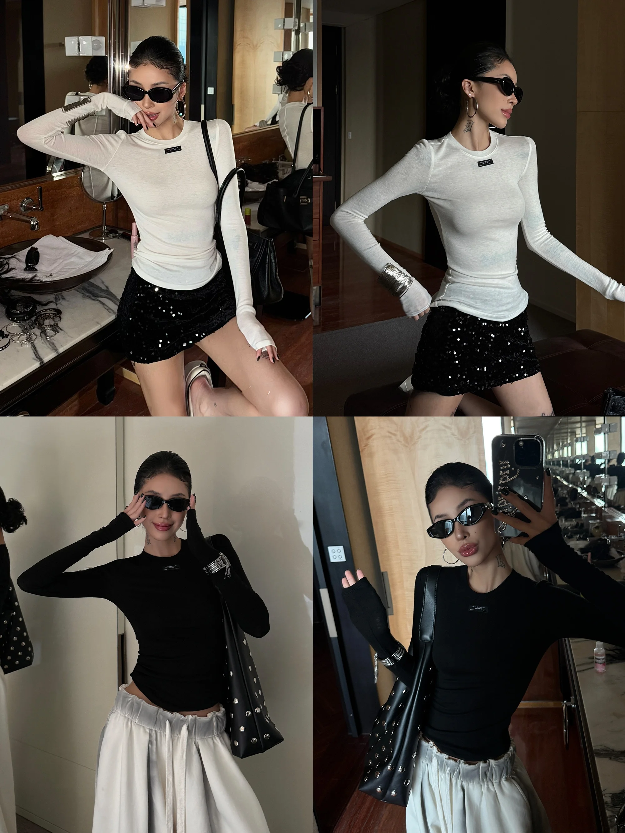 Slim Fit Long Sleeve round Neck T-Shirt Women's Base Shirt Inner Wear Casual Style Knitted Fabric Regular Sleeve Lenzing Fiber
Slim Fit Long Sleeve round Neck T-Shirt Women's Base Shirt Inner Wear Casual Style Knitted Fabric Regular Sleeve Lenzing Fiber