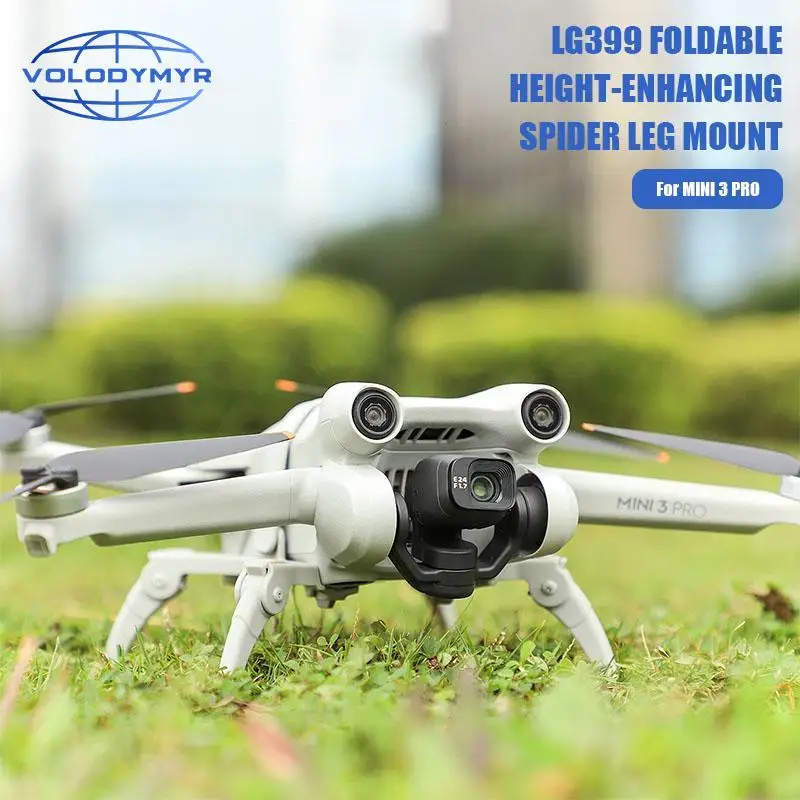 Volodymyr Foldable Spider Landing Gear for DJI Mini 3 Pro Drone Extension Protector Increased Height Drones Accessories
Volodymyr Foldable Spider Landing Gear for DJI Mini 3 Pro Drone Extension Protector Increased Height Drones Accessories