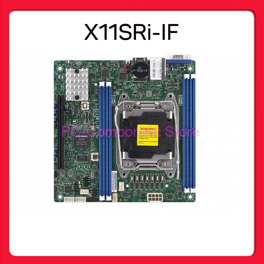 Абсолютно новый для Supermicro MINI-ITX C422 LGA2066 NAS односторонняя серверная материнская плата
Абсолютно новый для Supermicro MINI-ITX C422 LGA2066 NAS односторонняя серверная материнская плата