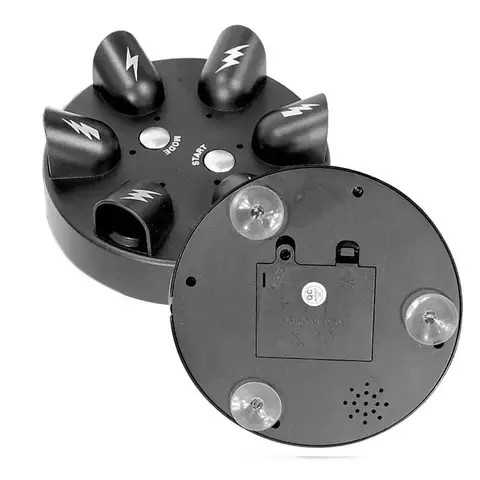 1pc Electric Shock Finger Game Machine Electric Shocking Roulette Cogs Test Punishment Props Polygraph Tricky Kid Toy