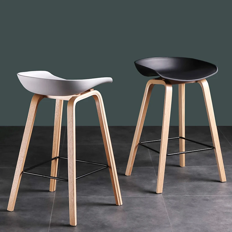 Wood Nordic Bar Chair Black High Kitchen Island Design Bar Stool Modern Minimalist Cadeira Ergonomica Restaurant Furniture Home
Wood Nordic Bar Chair Black High Kitchen Island Design Bar Stool Modern Minimalist Cadeira Ergonomica Restaurant Furniture Home
